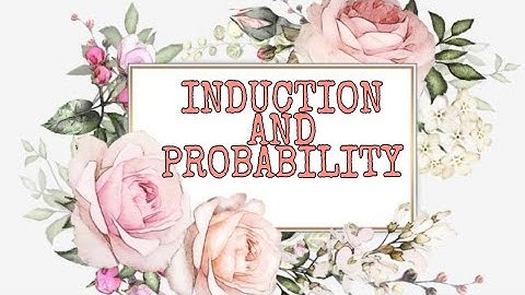 INDUCTION AND PROBABILITY