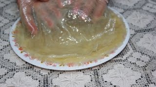 تحضير ورقة البسطيلة بالمنزل
