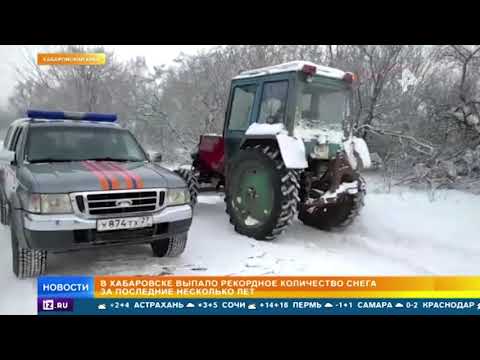 Прокуратура внесла представление мэру Хабаровска из-за снега