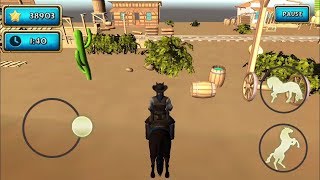 Horse Simulator Cowboy Rider | Android Gameplay #3 screenshot 4