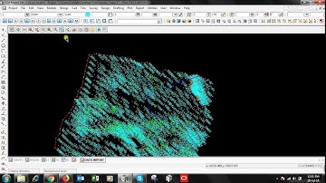 Data Import and Triangulation in 12d Model