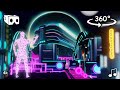 Pinky blue island  vr 360 trippy psychedelic music
