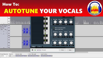 How To: Autotune Your Voice & Vocals in Audacity