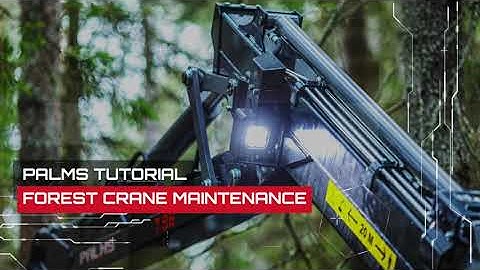 Palms Log Loader Maintenance Tutorial