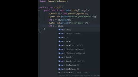 Calculate Power Of A Number in java  by JAVA DEVELOPERS #java #coding @Java.Brains