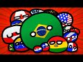 Countryballs meet the america