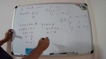 Igualdad de matrices