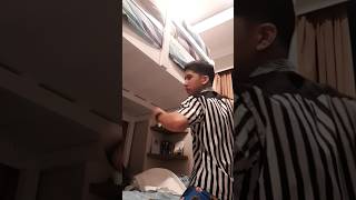 Comedy Aaron the oldest brother vs Toney and Hilbert the school bullies and had comentators.