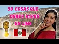 50 Cosas Para Hacer En Lima - Perú | Thalix Castillo 🌹| Venezolana En Perú ❤️