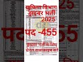 INTELLIGENCE BUREAU DRIVER BHARTI FULL NOTIFICATION OUT 2025 , खुफिया विभाग ड्राइवर भर्ती 2025