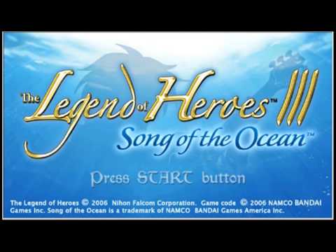 The Legend of Heroes III: Song of the Ocean PSP