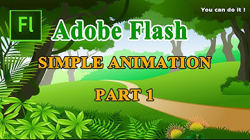 Creating Simple Animation Scene in Adobe Flash
