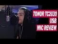 TONOR TC2030 USB Microphone Review/Test (Rap, Sing, Guitar)