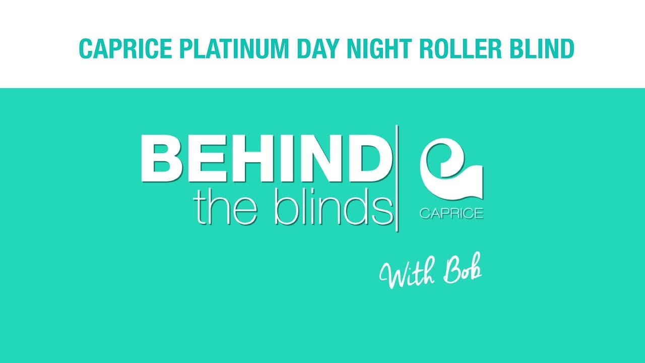 CAPRICE PLATINUM DAY NIGHT ROLLER BLIND YouTube