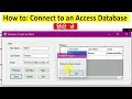 How to Connect Access Database to VB.Net | Connect Ms Access Database with Visual Studio