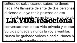 Así fue como le respondió la Yos, a JESSICA DANIELA VLOGS.