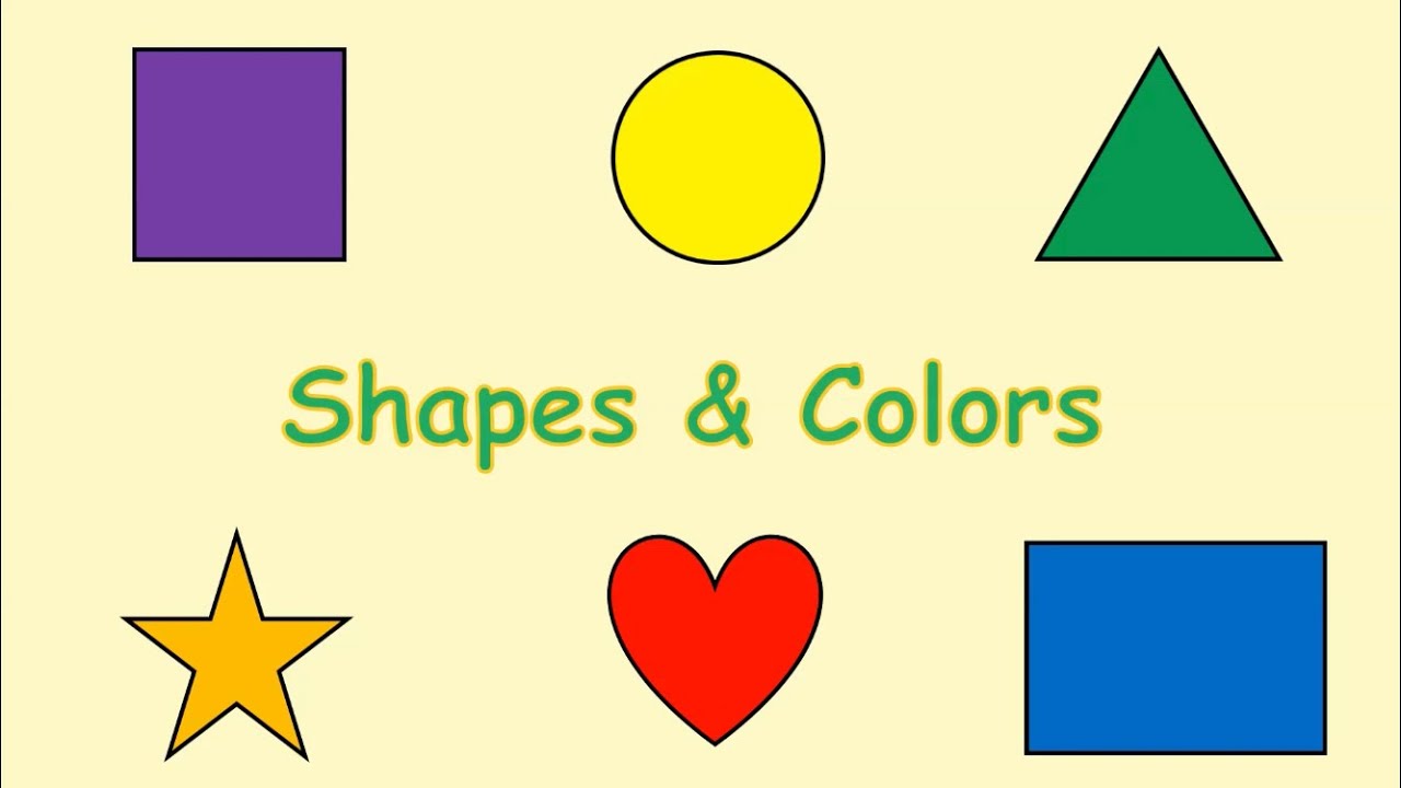 Shapes Colors Youtube