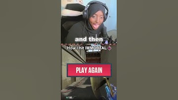 how I got to immortal #clips #twitch #streamer #fyp #xoen #valorant #aura #motivation #storytime