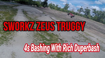 Sworkz Zeus Truggy 4s Bashing With Rich Duperbash