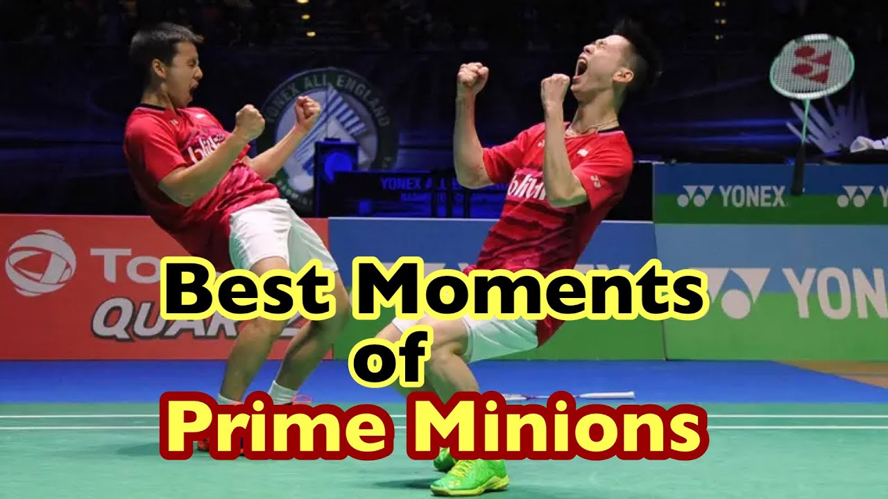 Marcus Fernaldi Gideon & Kevin Sanjaya Sukamuljo Badminton BEST Moment ...