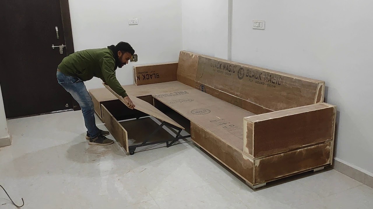 Sofa com bed ebco fitting YouTube