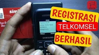 Cara registrasi kartu Telkomsel dengan cepat tanpa menggunakan sms
