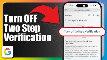 How To Turn Off Two Step Verification On Google (Step By Step)