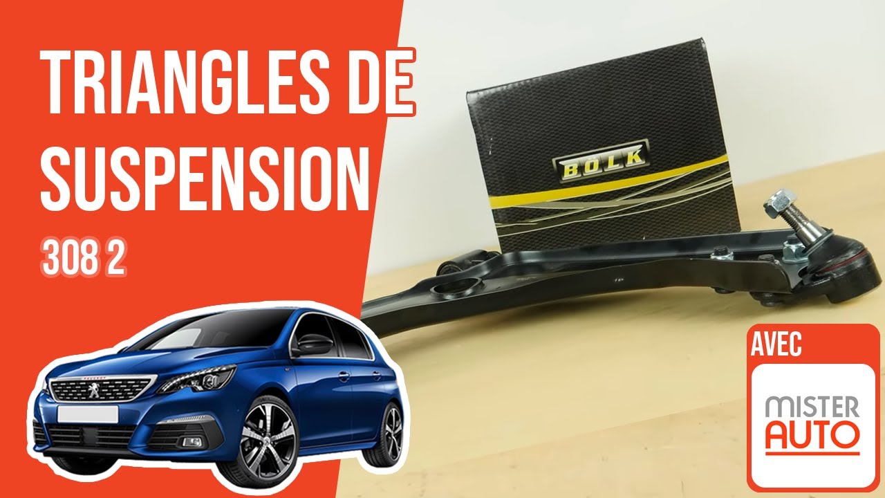 Comment changer le Triangle de Suspension Avant - Peugeot 206 