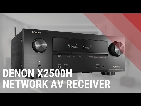 Denon AVR-X2500H 7.2-Channel Network A/V Receiver - Quick Look