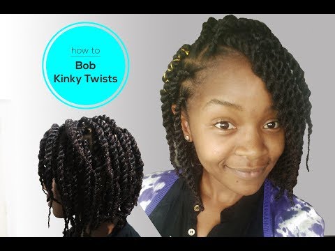 How To Bob Twists Protective Hairstyle Youtube