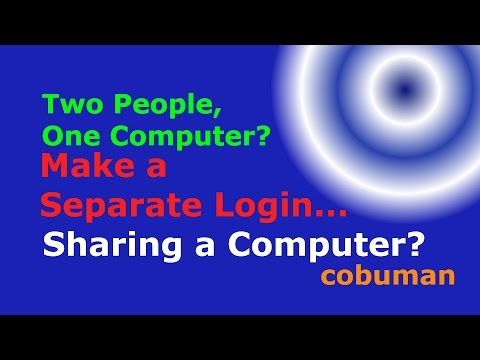 How to Creating a User Login for PC
