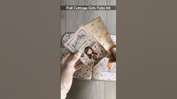 Quick Showcase - Fall Cottage Girls Folio Kit #shorts
