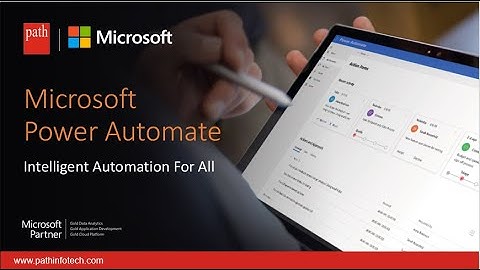MS Power Automate - Bring Intelligent Automation to Your Business Processes