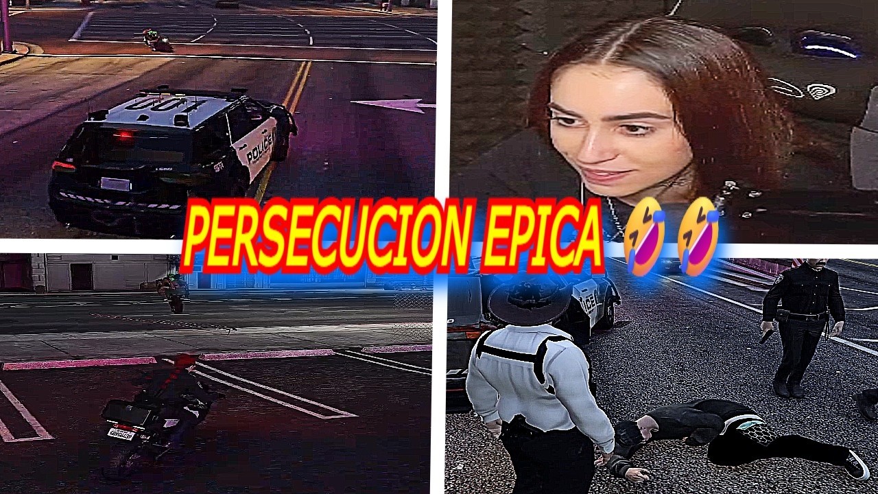 MINIBAE SE ENCUENTRA CON EL AGENTE CHUCK EN UN SECU3STRO POLICIAL  VARIAS PERSPECTIVAS