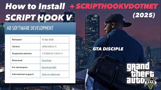 How To Install Script Hook V 2025 Gta 5 Mods Version 3521 Gta 5 Offline ...