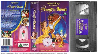 Beauty and the Beast 1991 film UK VHS