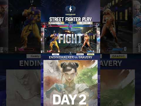 Final game between EndingWalker (Ryu) and Bravery (Cammy) CAPCOM CUP 12 Day 2 #capcomcup12 #sf6