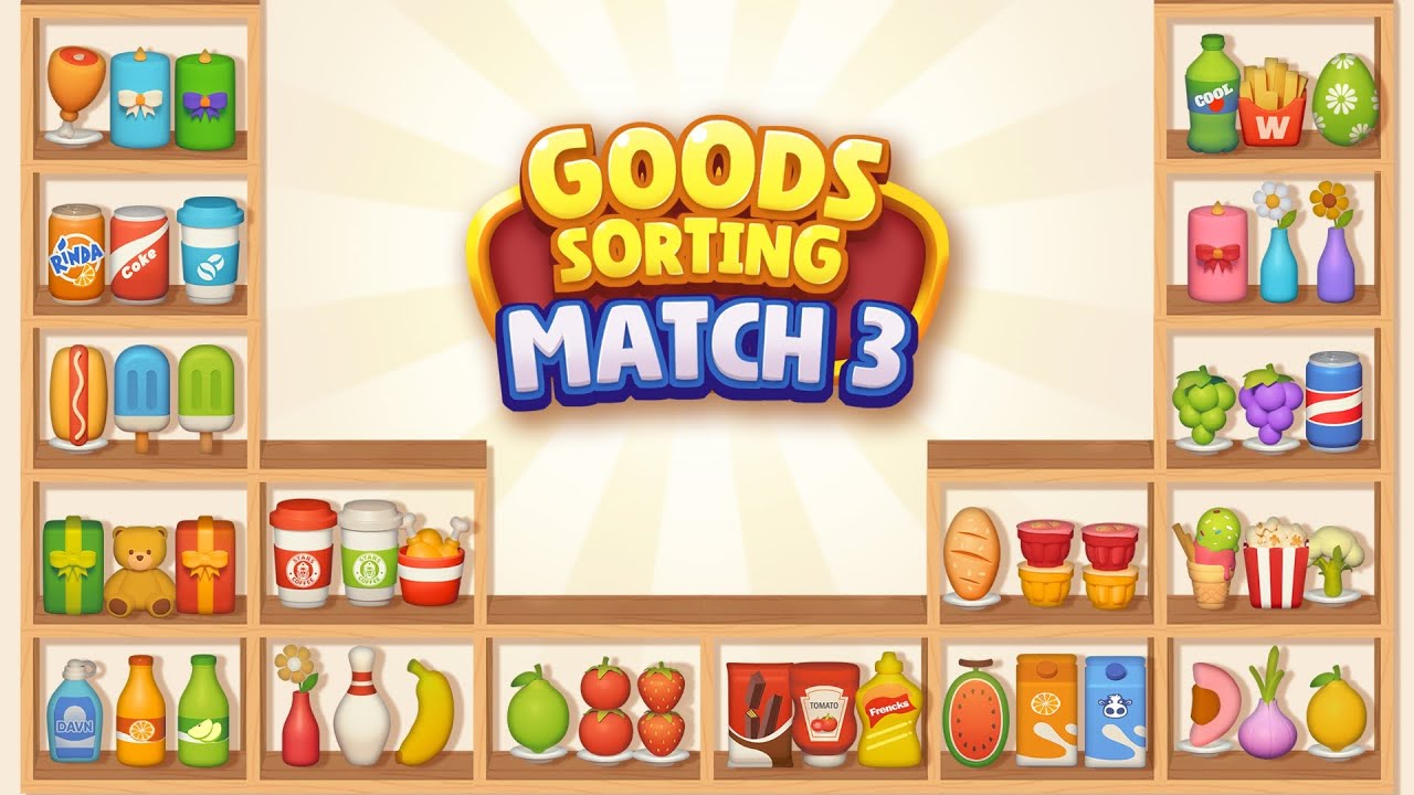 Goods Sorting: Match 3 Puzzle MOD APK cover