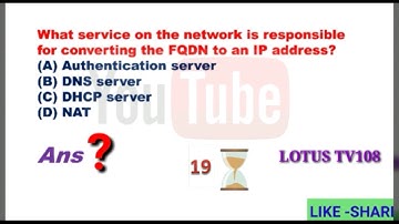 IMPORTANT MCQ QUIZ ON  NETWORK SERVICE FOR ESE , BARC, ISRO, GATE AND PSU