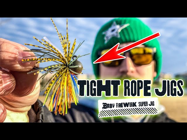 Fishing With The New Tight Rope Finesse Jig! (AMAZING NEW JIG