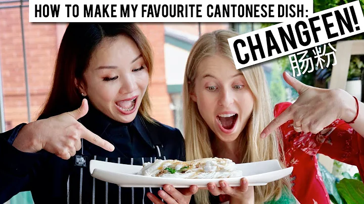 I made Cantonese-style Chang Fen at home! SO EASY!