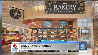 Lidl, a German grocery store chain, has officially opened it's doors in Wilmington
