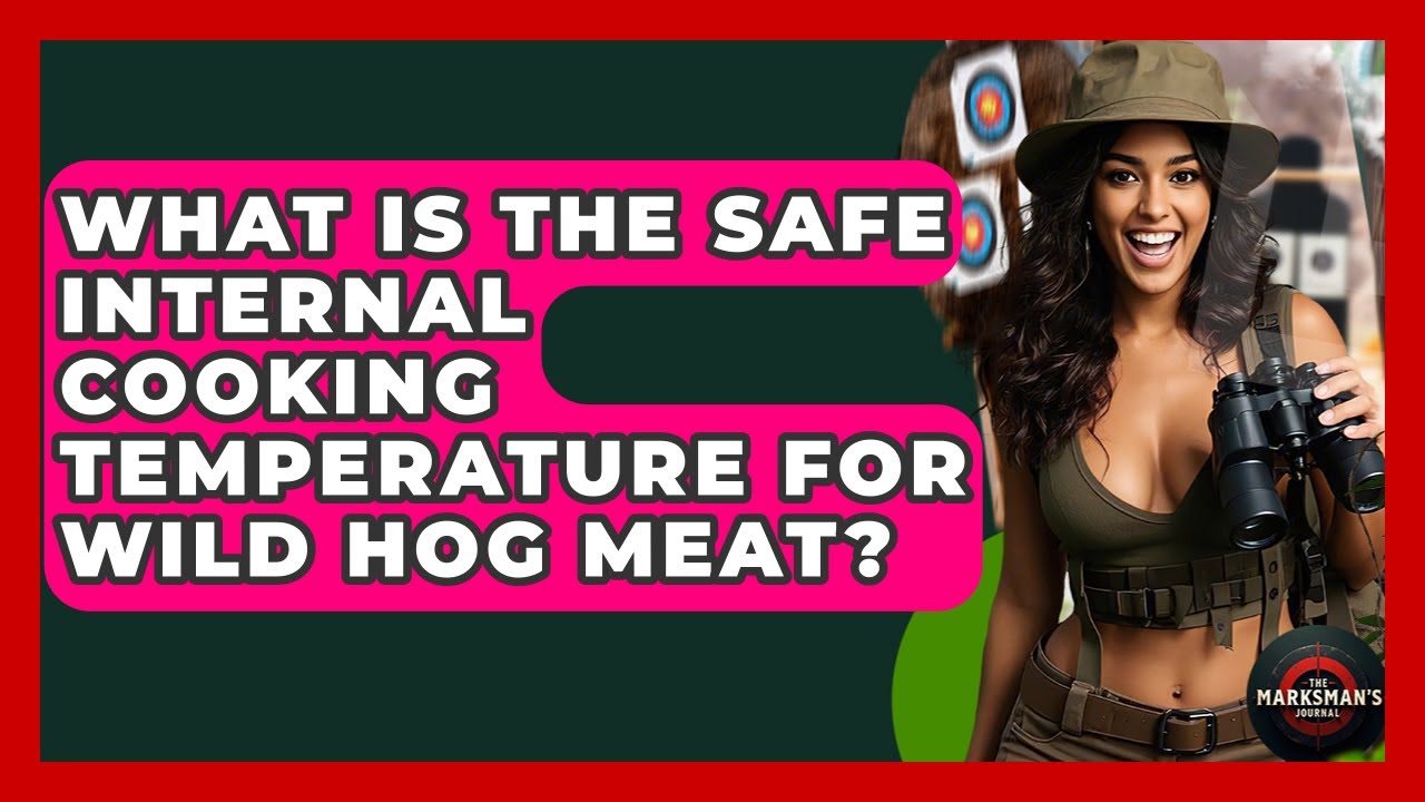What Is The Safe Internal Cooking Temperature For Wild Hog Meat? - The Marksman's Journal