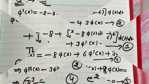 Solution of integral equations question Dec2019 Csir net mathematics by Ramanujan institute