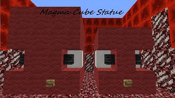 Mini-Builds ~ Magma Cube Statue [Ep.5]