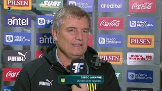 Diego Aguirre DT Peñarol Post River Plate Apertura 2024