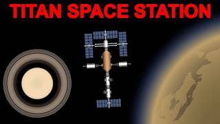 I Built a SPACE STATION Around Saturn's Moon Titan! | SFS