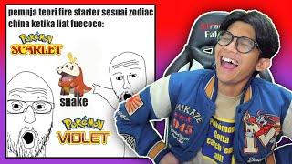 POKEMON SCARLET & VIOLET FALKRO MEME REVIEW !!