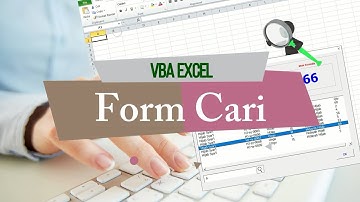 Membuat Form Cari Vba Excel Full Koding (part 1)