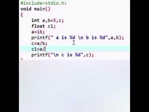 c programming float data type - YouTube